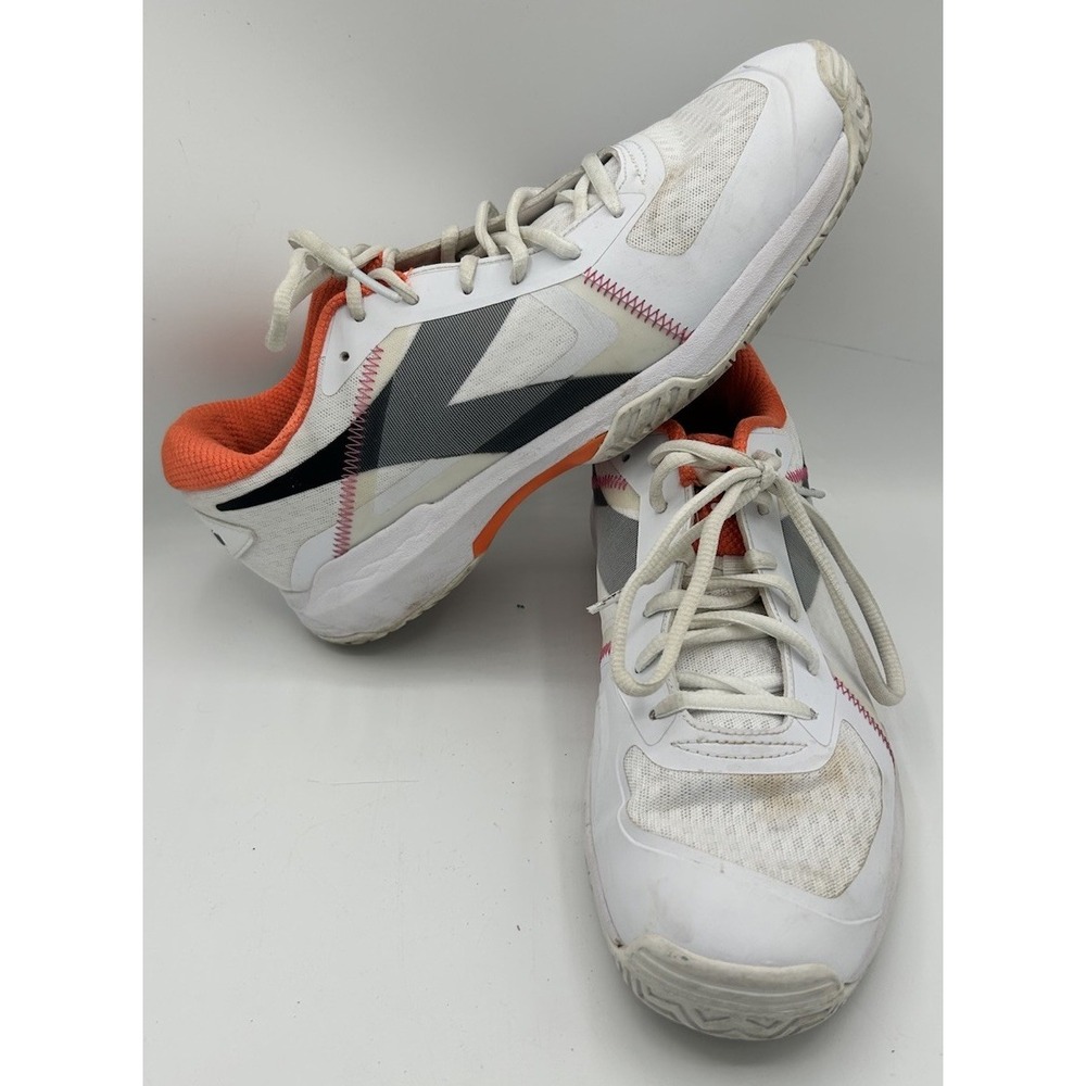 Diadora Trofeo Pickleball Sneakers‎ White Orange 178983 Women's Size 11